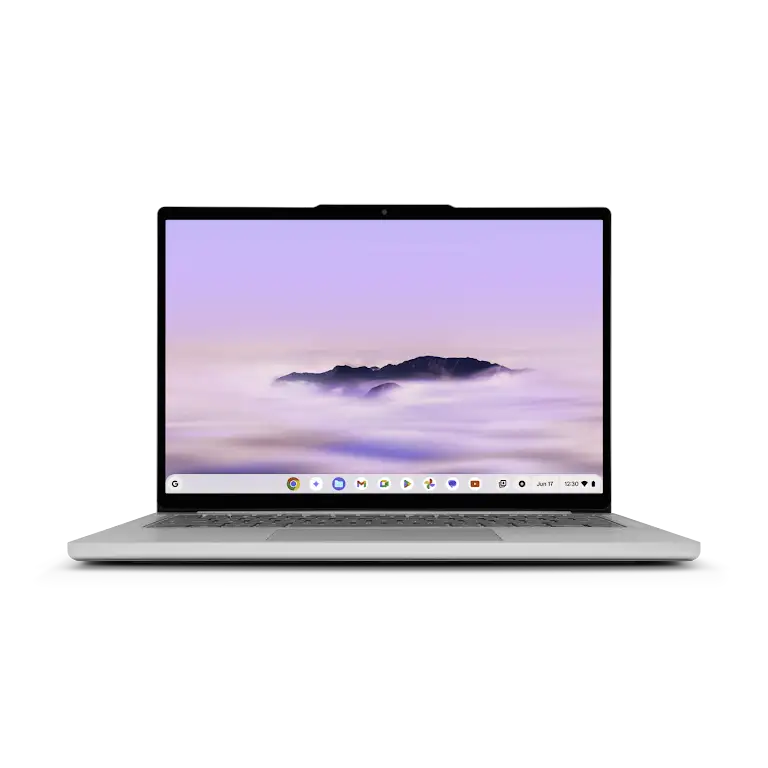 lenovo chromebook plus 14 10 device front view